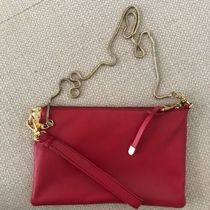 Badgley Mischka Red Crossbody Bag